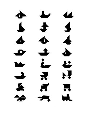 tangramvoorbeelden transportmiddelen